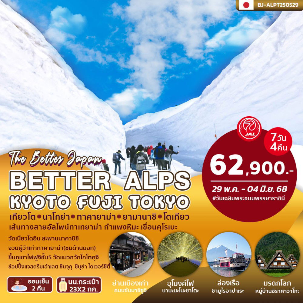 BETTER ALPS KYOTO FUJI TOKYO