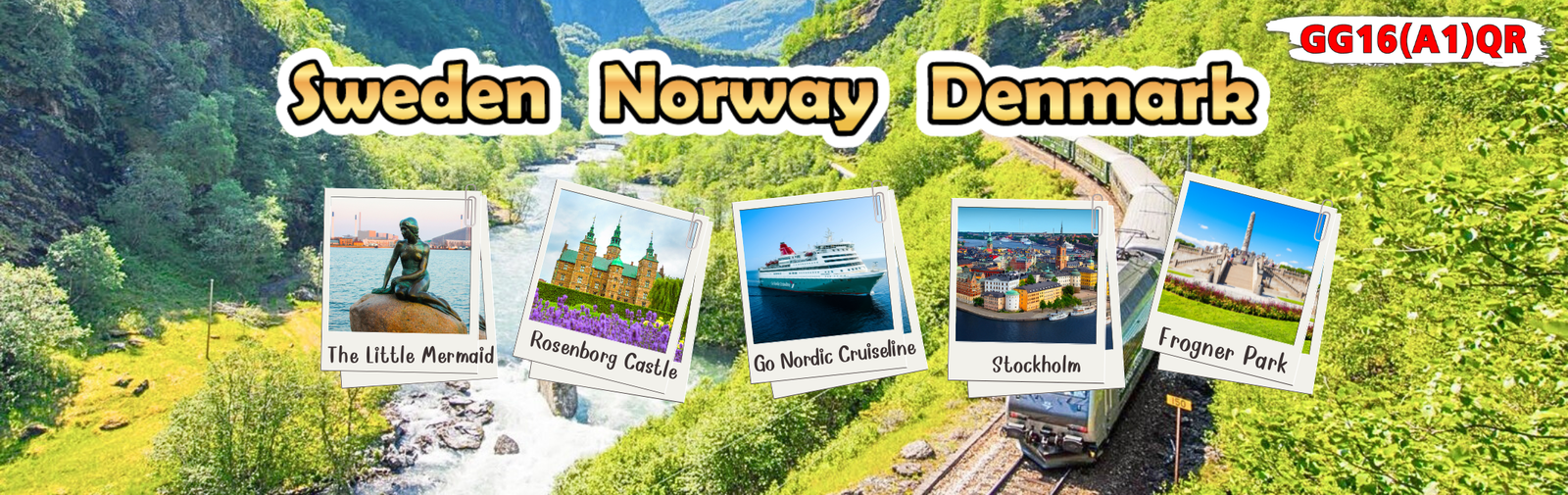สวีเดน นอร์เวย์ เดนมาร์ก 10 วัน 7 คืน (สแกนดิเนเวีย)