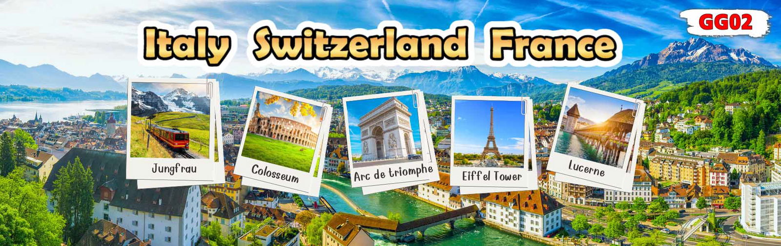 อิตาลี สวิตเซอร์แลนด์ ฝรั่งเศส 9 วัน 6 คืน