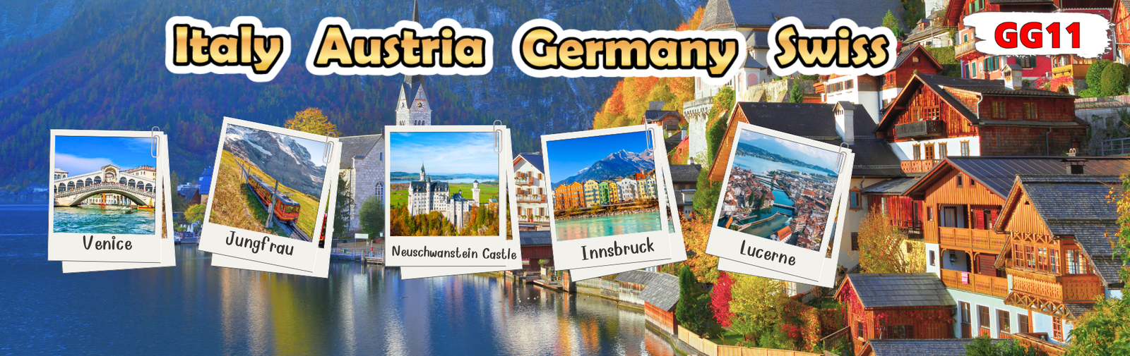 อิตาลี ออสเตรีย เยอรมัน สวิตเซอร์แลนด์ 9 วัน