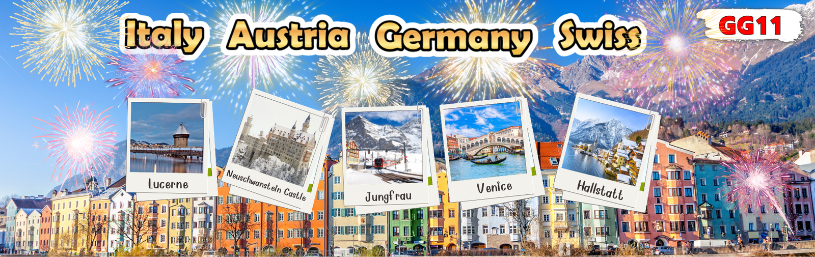 อิตาลี ออสเตรีย เยอรมัน สวิตเซอร์แลนด์ 9 วัน 