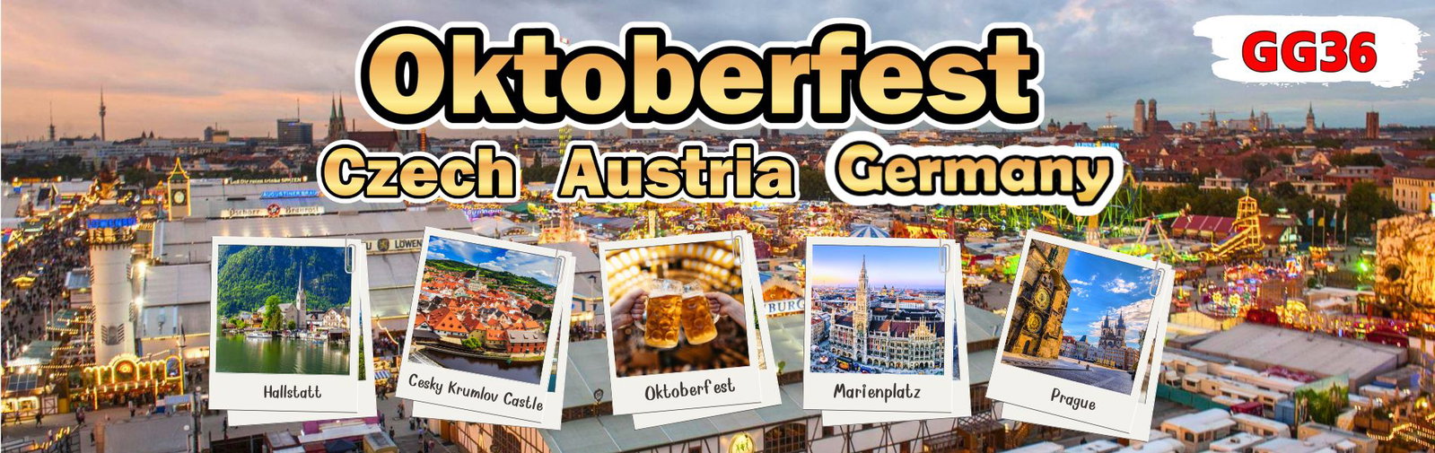 Oktoberfest เชค ออสเตรีย เยอรมัน 9 วัน 6 คืน