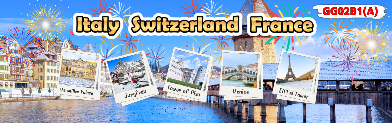 อิตาลี สวิตเซอร์แลนด์ ฝรั่งเศส 10 วัน 8 คืน