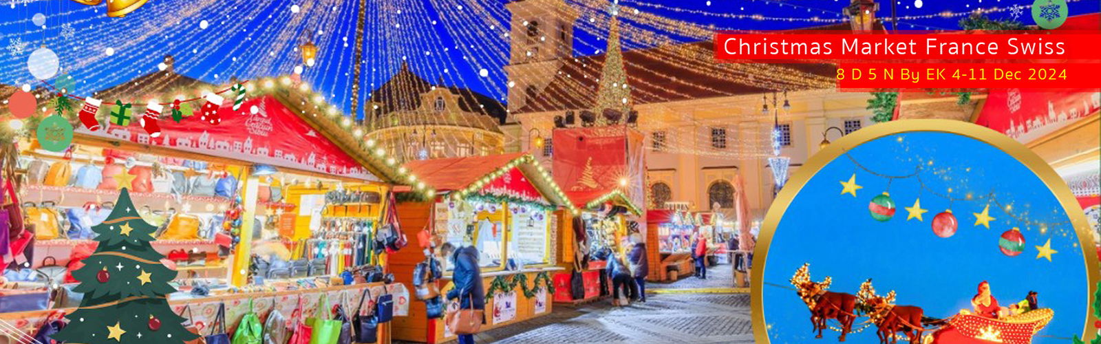 UIEU025_Christmas Market France Swiss 8 วัน 5 คืน