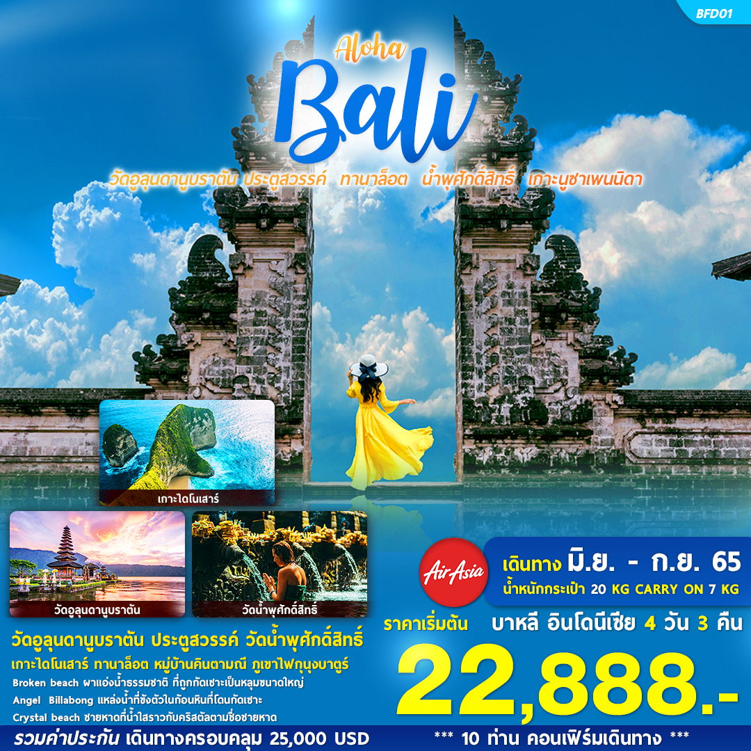 BFD01 Aloha.BALIบาหลี 4D3N_FD