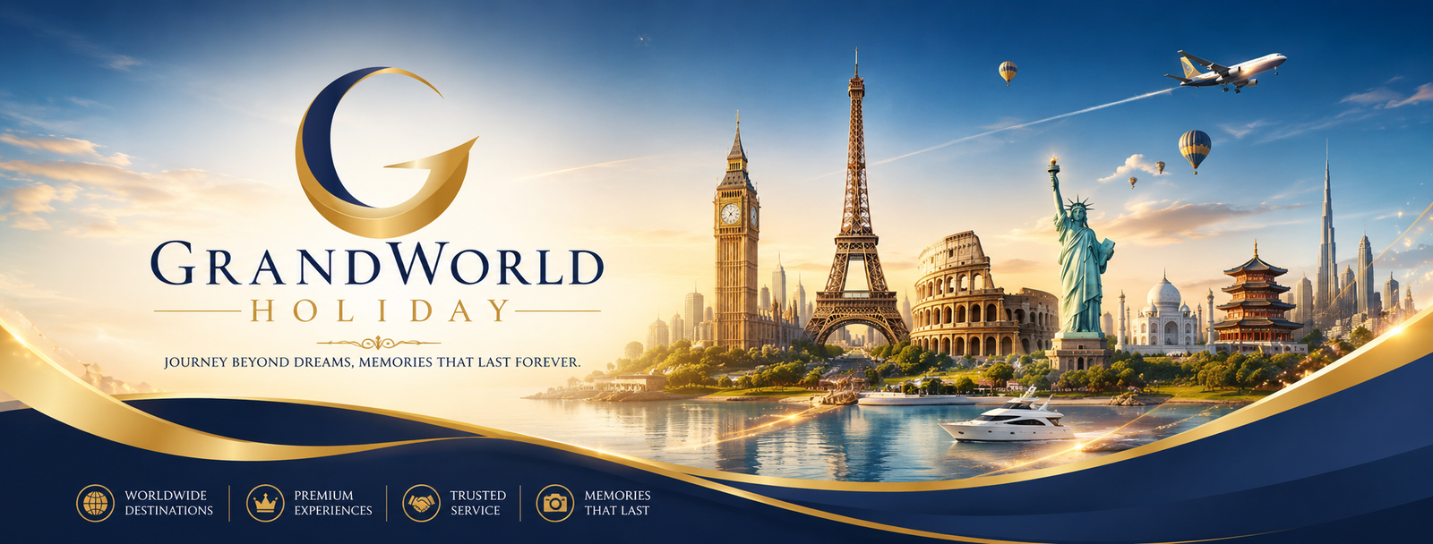 เที่ยวสนุก ผ่อนสบาย ไปกับเรา GRANDWORLD HOLIDAY