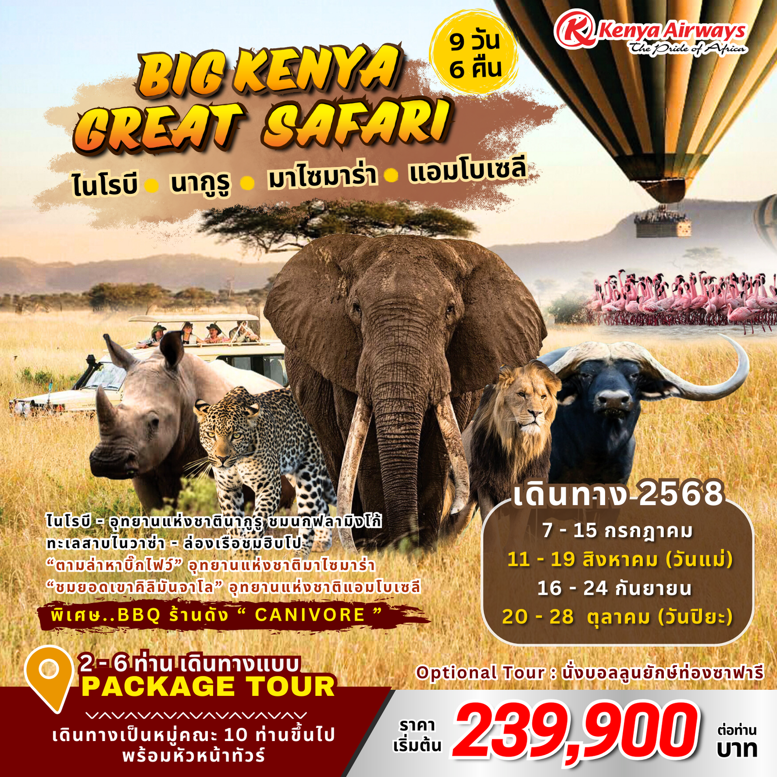 BIG KENYA GREAT SAFARI