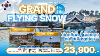 WEKR-GFS2025 ทัวร์เกาหลี GRAND FLYING SNOW บิน : ASIANA AIRLINES 5 วัน 3 คืน