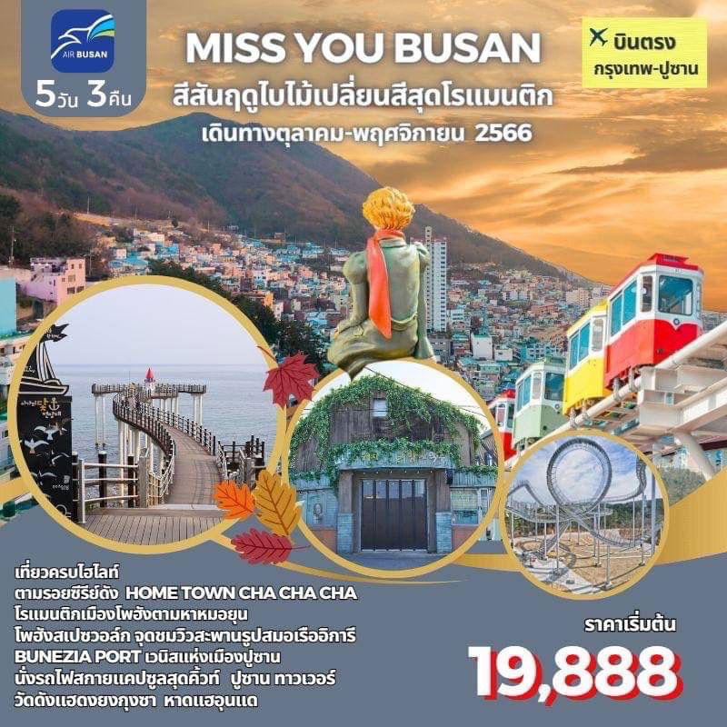 MISS YOU BUSAN AUTUMN 5D3N BY BX