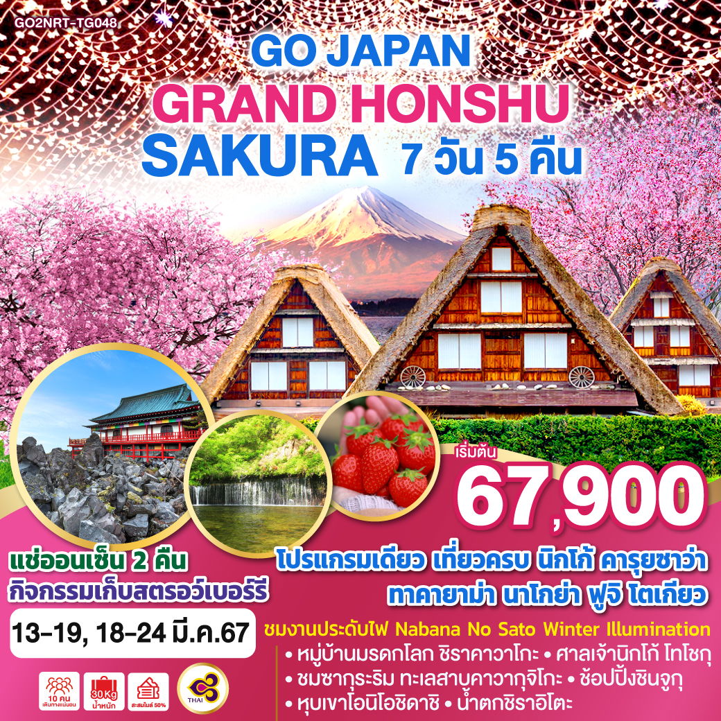 GRAND HONSHU SAKURA 7D 5N BY TG